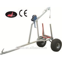 Professional Log Trailer Manufacturer 4W-A07 Log Winch Trailer